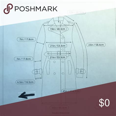 trench bambina burberry|burberry trench coat measurement chart.